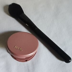 Tarte paaarty Amazonian Clay 12 hour Blush Rosy Buff With Elf Blush Brush